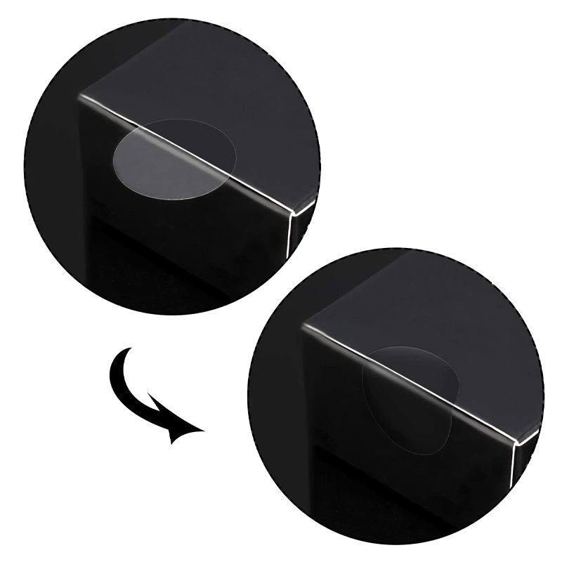 500pcs/roll Round Transparent  - огляд і ціна Sticker Label Roll