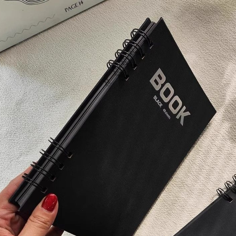A4 Black Card Sketchbook Doubl - огляд і ціна Art Sketchbook Ring