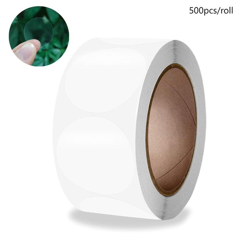 [F] 500pcs/roll Round Transpar - огляд і ціна Sticker Label Roll